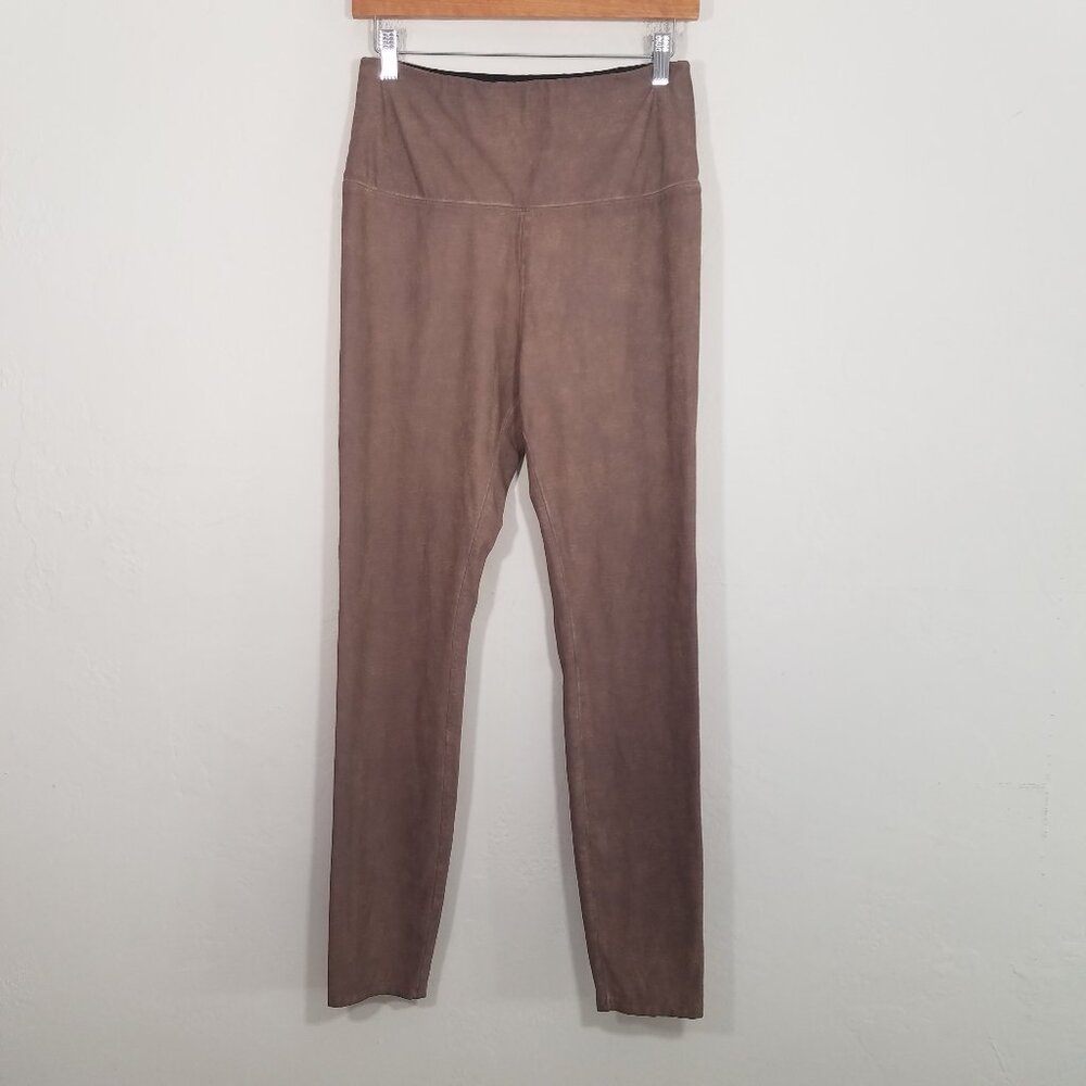 Lyssé Faux Leather High Rise Legging Pants Size M